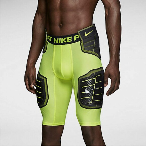 2 Piece Set Nike Pro Combat Hard Plate Football Girdle and Top - Picture 1 of 4